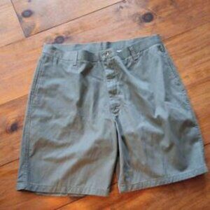 Men's Size 42  Timber Creek by Wrangler Khaki Chino Shorts Sage NWT
